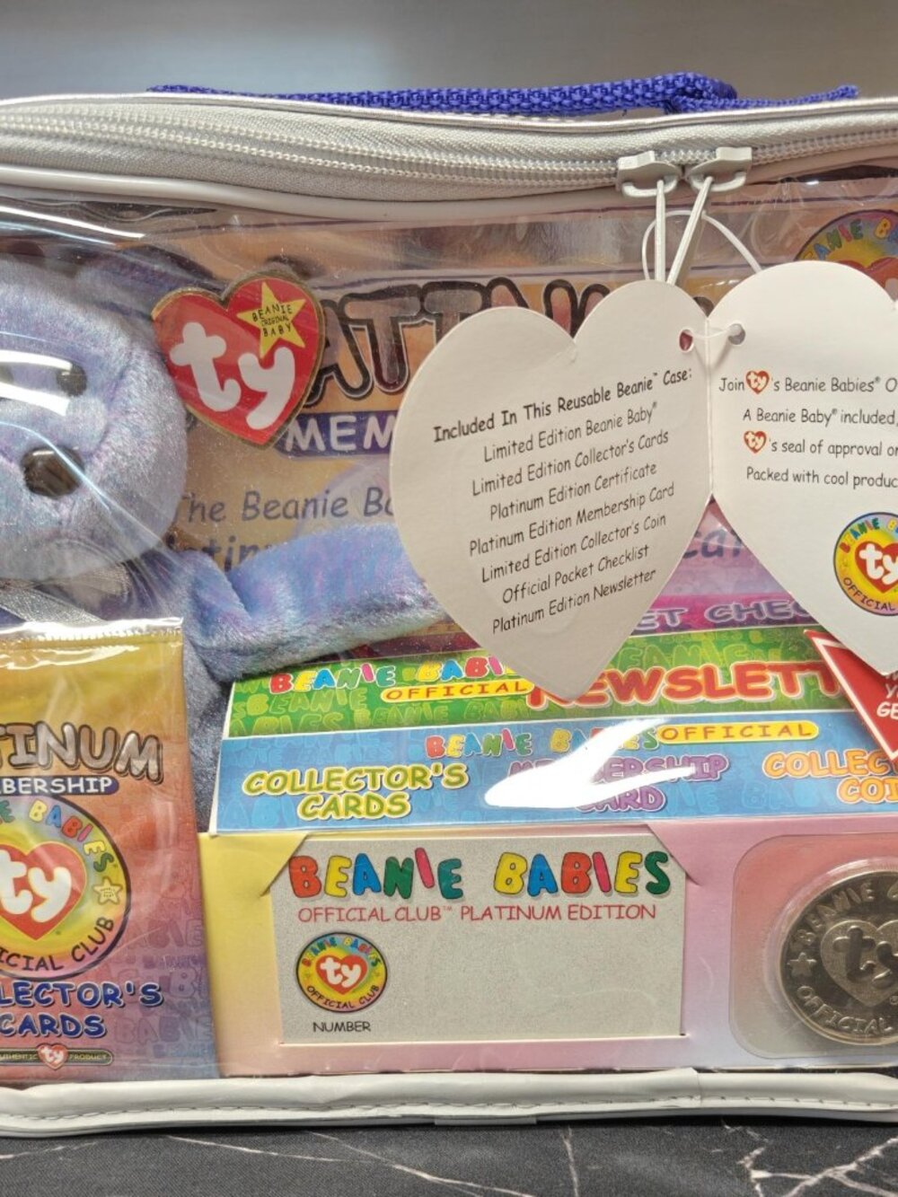 Sealed Beanie Babies Club kit from 1999